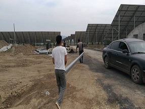 山西临汾市某地施工指导