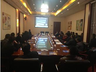信阳某自来水公司施工交流会议