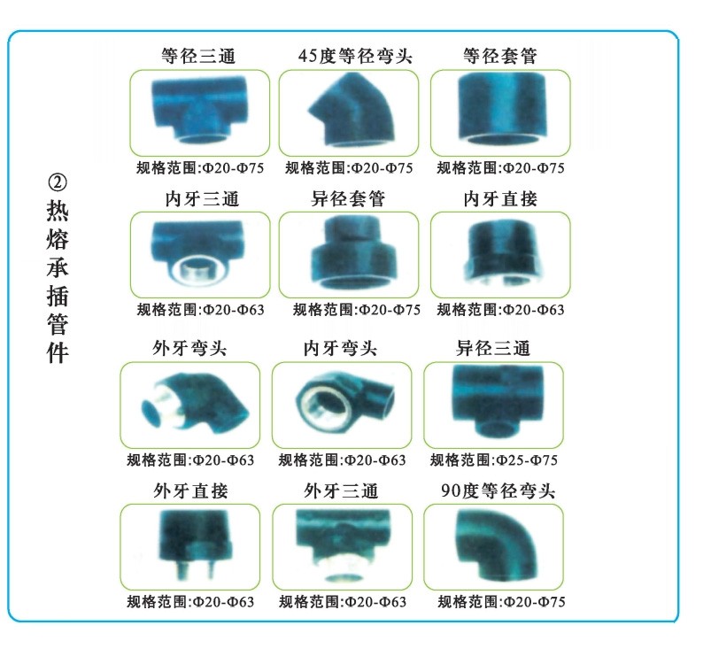 PE热熔承插管件